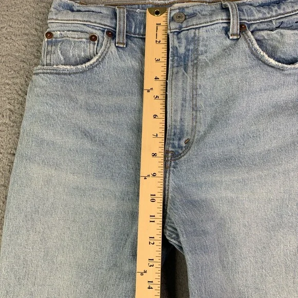 Abercrombie & Fitch Jeans Women 29/8 The 90s Straight Ultra High Rise Y2K Denim - Picture 4 of 7